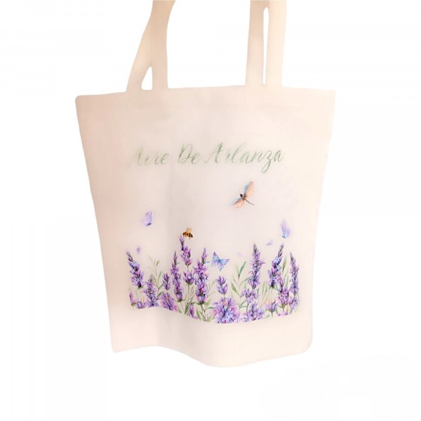 Bolsa Algodón Aire De Arlanza. Lavanda