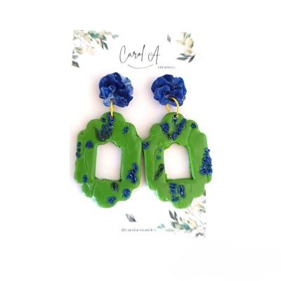 Pendientes Artesanos Lavanda
