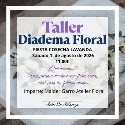 Taller Diadema Floral